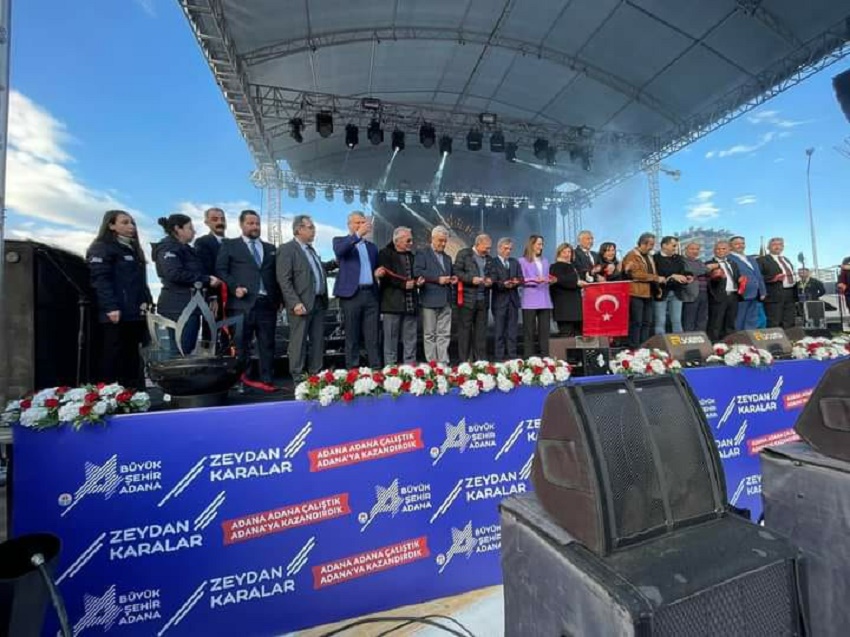 CHP KOZAN BELEDİYE BAŞKAN ADAYI SUDİYE GİZEM AKSOYLU'NUNDA KATILIMI İLE TÜRKMENBAŞI ALT GEÇİTİ AÇILIŞI YAPILDI