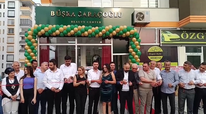 Büşra Saraçoğlu Beauty Center Görkemli Bir Törenle Açıldı